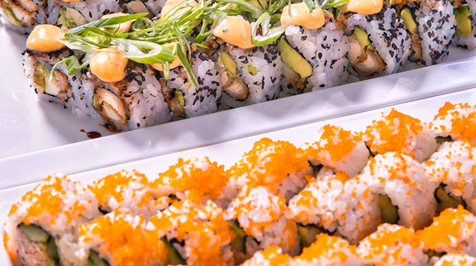Lækker sushi fra SushiArt i Rander Storcenter 