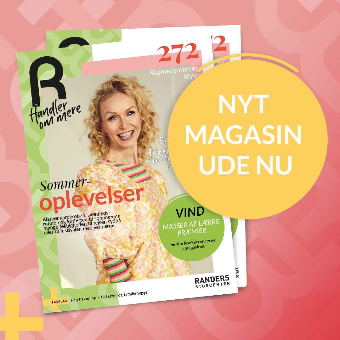 Forårsmagasin ude nu Nyt magasin er på gaden | Randers Storcenter