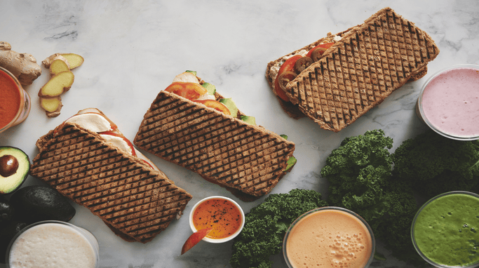 Juice og Sandwich fra Joe & The Juice i Randers